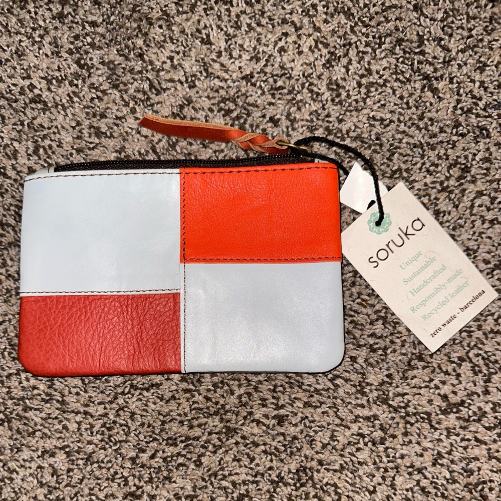 New Soruka Zahra Leather Pouch